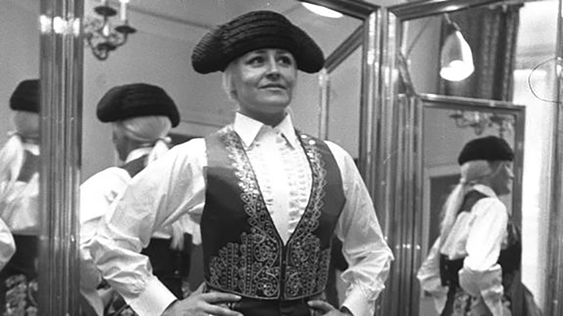 Angela primeira matadora de toiros