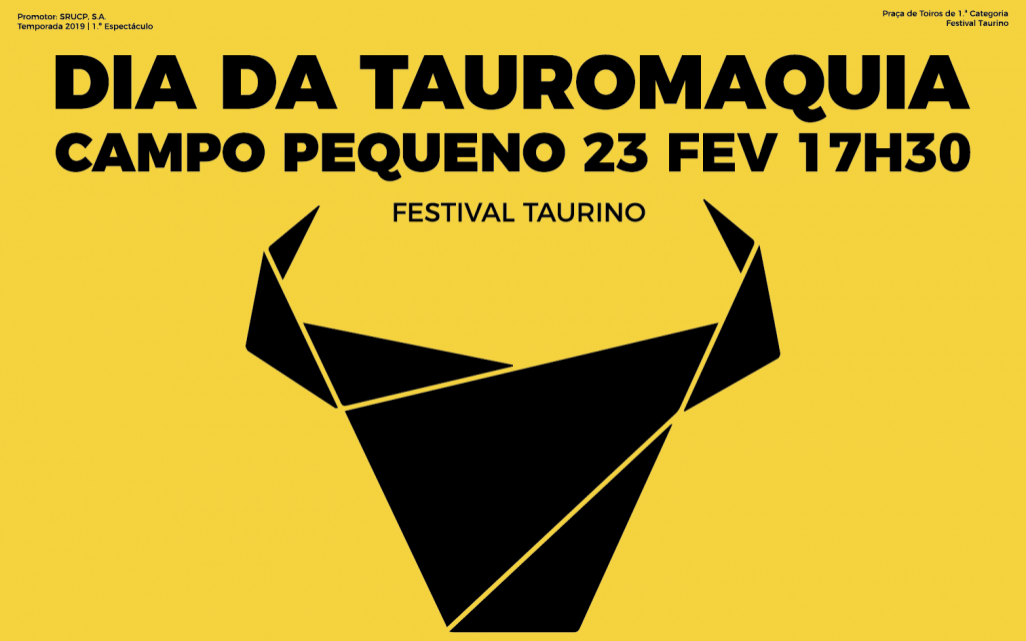 Cartel-Festival Taurino-Dia-da-Tauromaquia